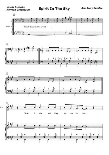 Spirit In The Sky (arr. Jerry Gamble)