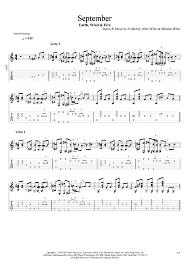 September (arr. Superfly Music)