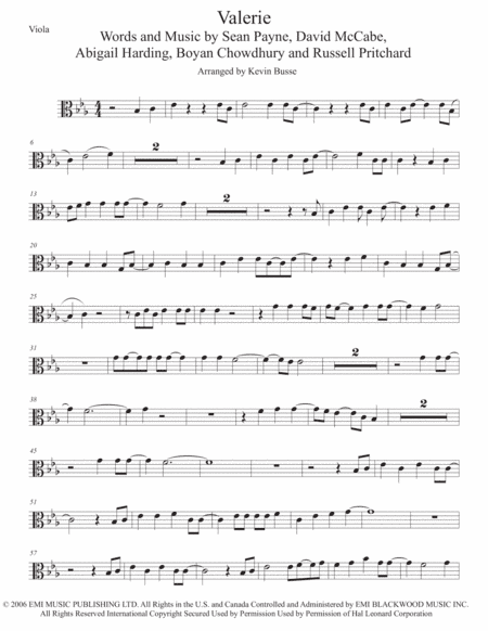 Valerie (arr. Kevin Busse)