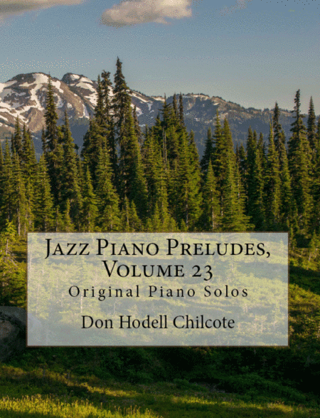 Jazz Piano Preludes #3 Volume 23