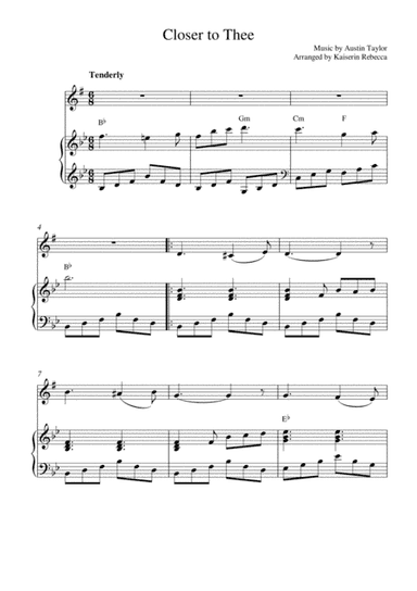 Closer to Thee (arr. Kaiserin Rebecca)