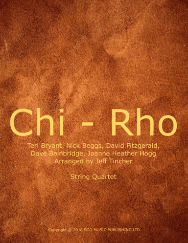 Chi Rho (arr. Jeff Tincher)