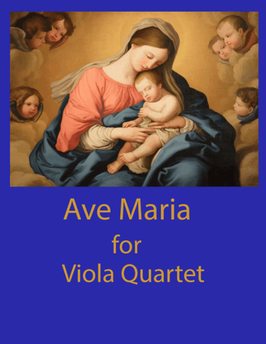 Ave Maria for Viola Quartet (arr. Miriam Troxler)