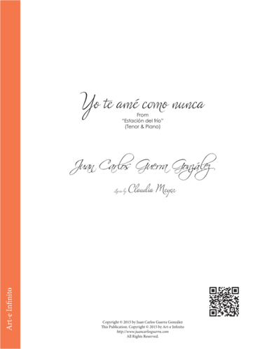 Yo te ame como nunca from Estacion del frio