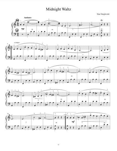 Midnight Waltz (Solo Accordion)