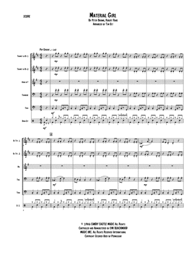 Material Girl (arr. Tim Olt)