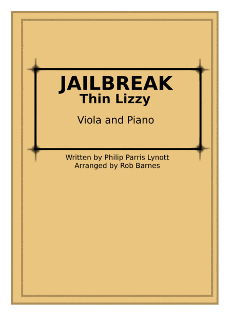 Jailbreak (arr. Rob Barnes)