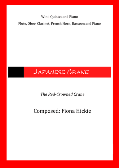 Japanese Crane: Wind Quintet and Piano