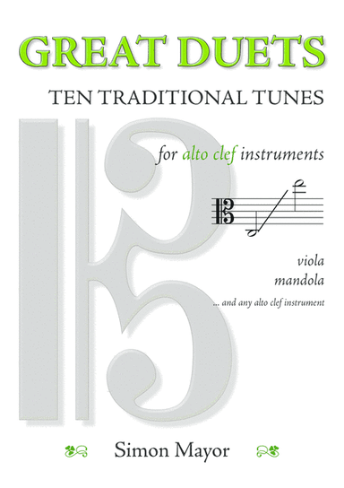 Great Duets: 10 Traditional Tunes (alto clef) (arr. Simon Mayor)