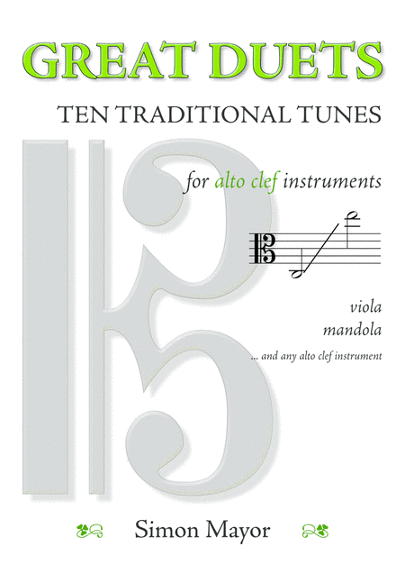 Great Duets: 10 Traditional Tunes (alto clef) (arr. Simon Mayor)