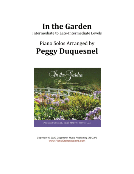In the Garden (Solo Piano Song Book) (arr. Duquesnel Music Publishing)