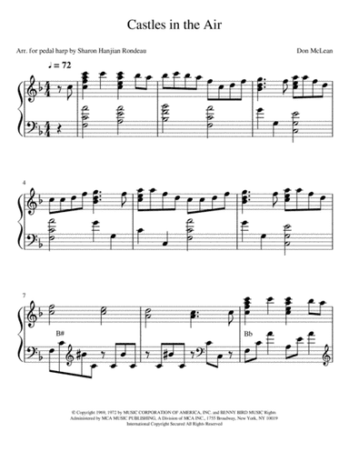 Castles In The Air (arr. Sharon Hanjian Rondeau)