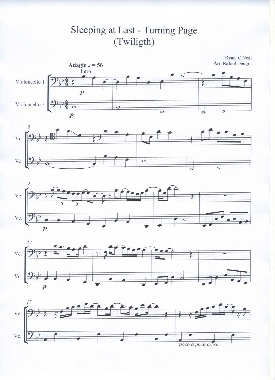 Turning Page (arr. Rafael Dengra)