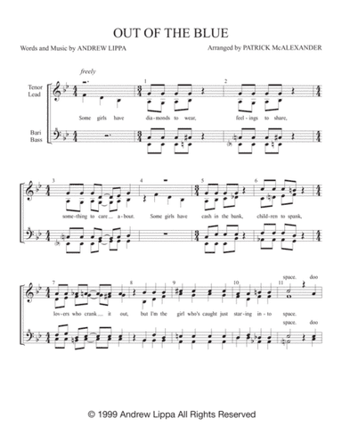 Out Of The Blue (arr. Patrick McAlexander)