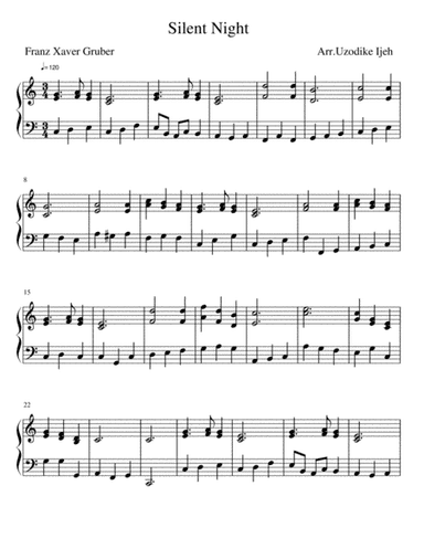 Silent Night (arr. Uzodike Ijeh)