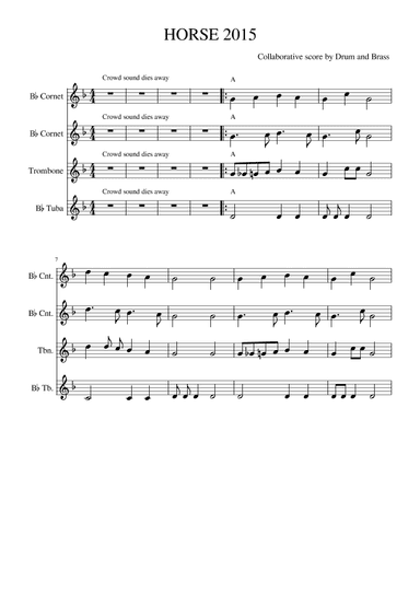 Horse - it's all about that brass