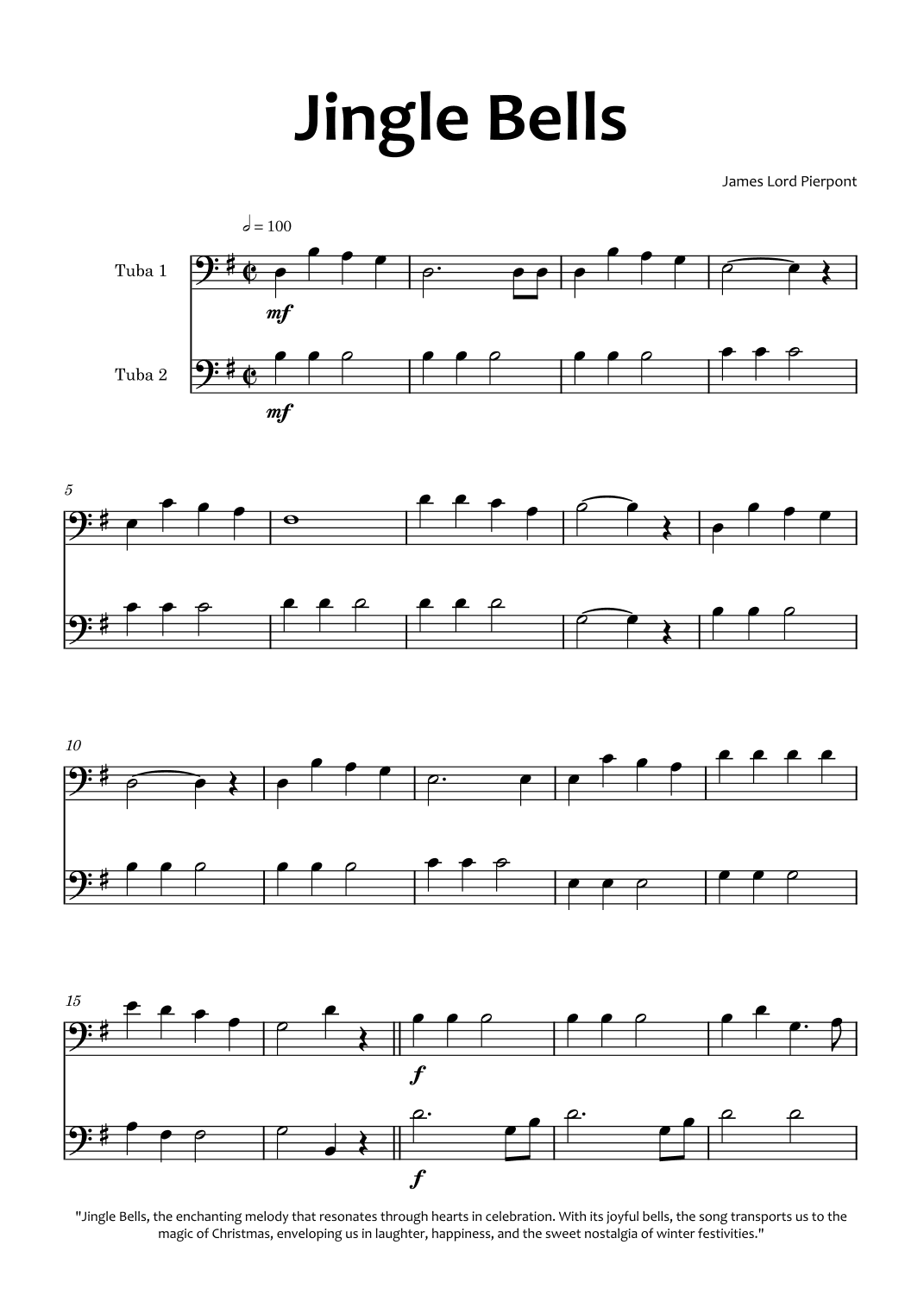 Jingle Bells (arr. Glauco Fernandes)