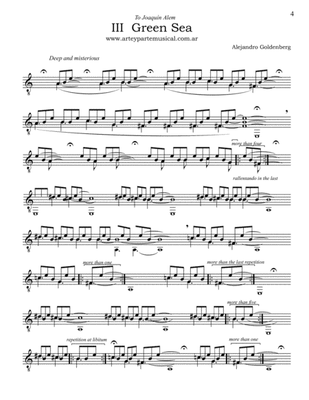 Green Sea off "Seven Expression Studies"