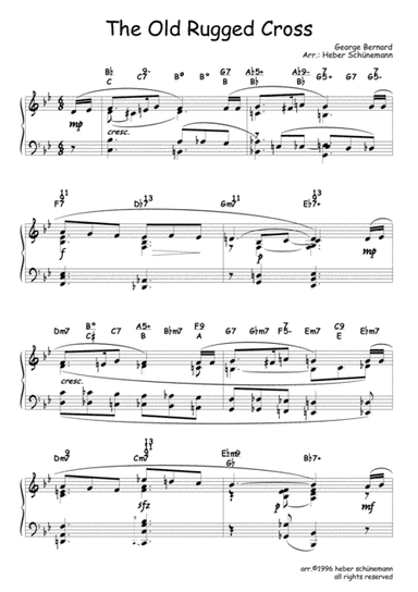 The Old Rugged Cross (arr. Heber Schunemann)