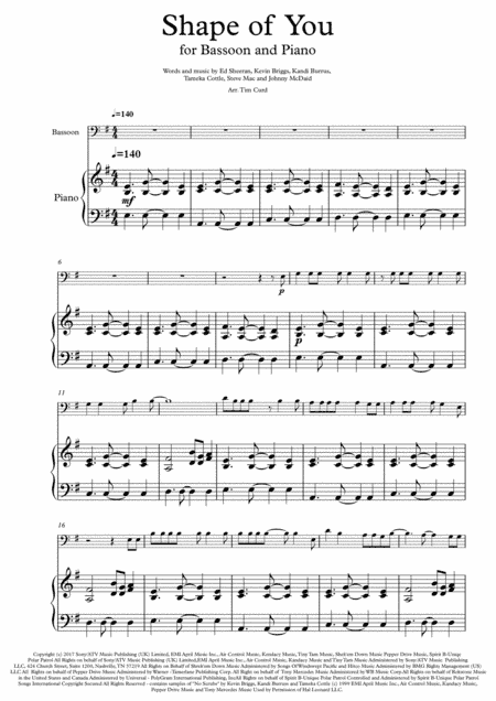 Shape Of You (arr. Tm Curd)