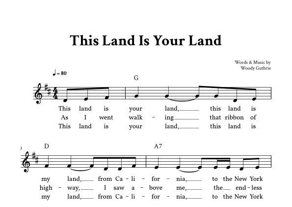 This Land Is Your Land (arr. Yuri Noronha)