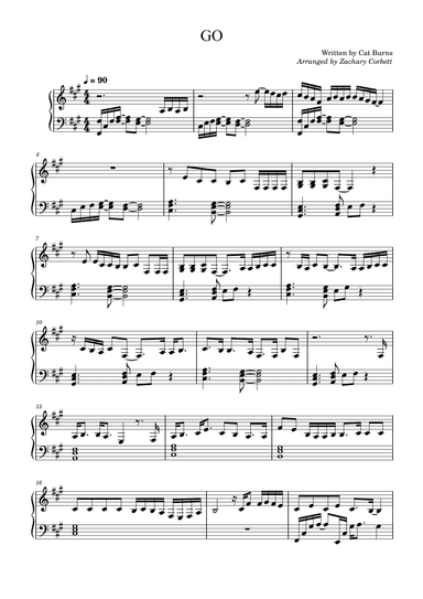 Go (arr. Zachary Corbett)