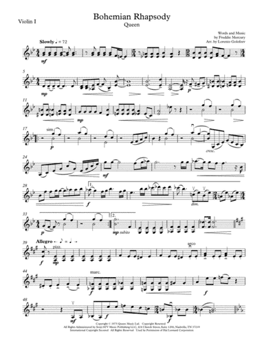Bohemian Rhapsody (arr. Lorento Golofeev)