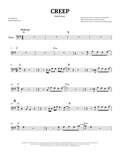 Creep (arr. Daniel Nakamura)