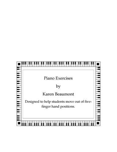 Piano Exercises