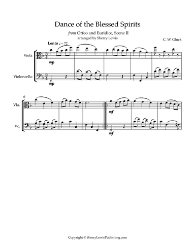 Dance of the Blessed Spirits (arr. Sherry Lewis)