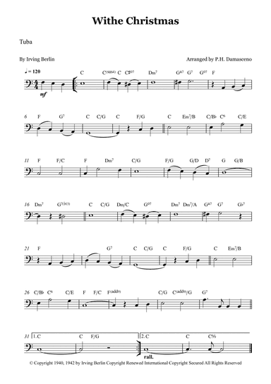 White Christmas (arr. P.H. Damasceno)
