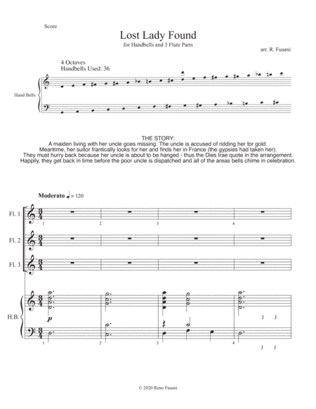 Lost Lady Found (arr. Reno Fusani)