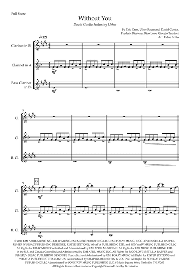 Without You (arr. Fabio Britto)