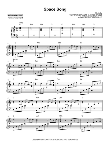 Space Song (arr. Arianna Worthen)
