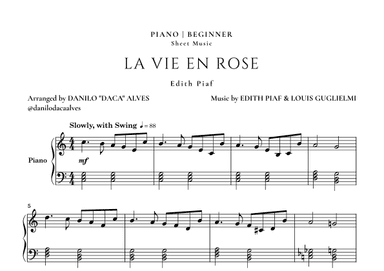 La Vie En Rose (arr. Danilo "Daca" Alves)