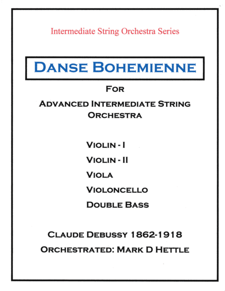 Danse Bohemienne (arr. Mark D Hettle)