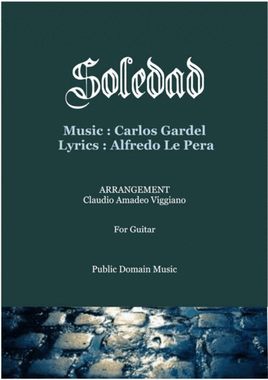Soledad (arr. Claudio Amadeo Viggiano)