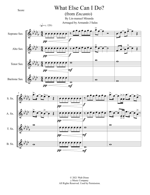 What Else Can I Do? (arr. Armando J Salas)