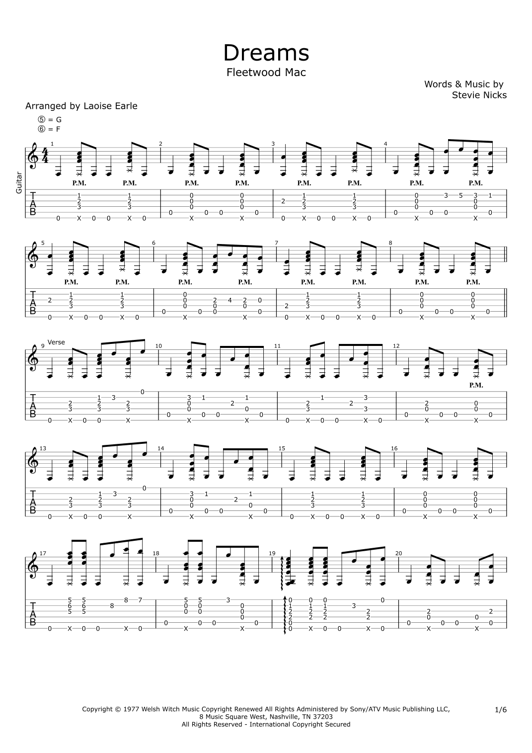 Dreams (arr. Laoise Earle)