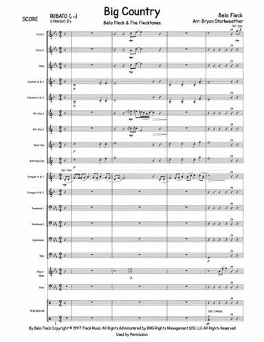 Big Country (arr. Bryan Starkweather)