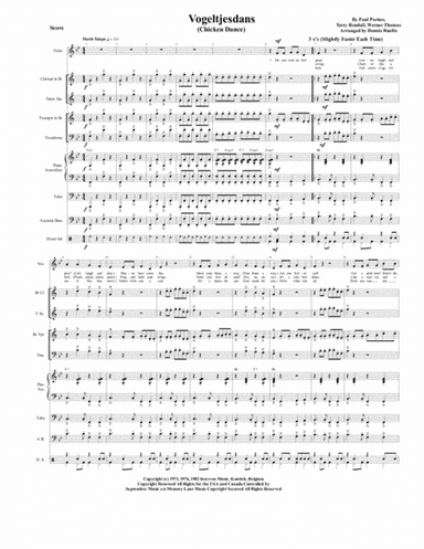 The Chicken Dance (arr. Dennis Ruello)