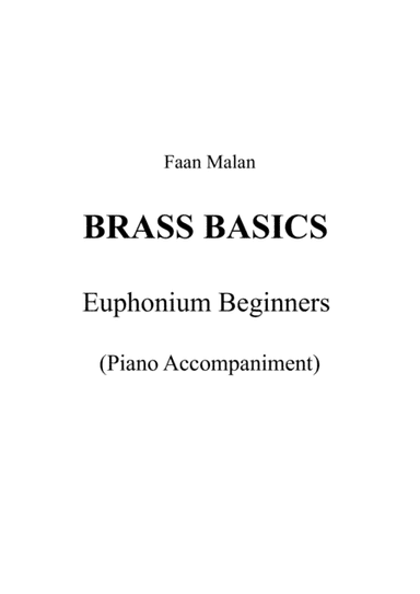 BRASS BASICS - Euphonium Beginners (Piano accompaniment)