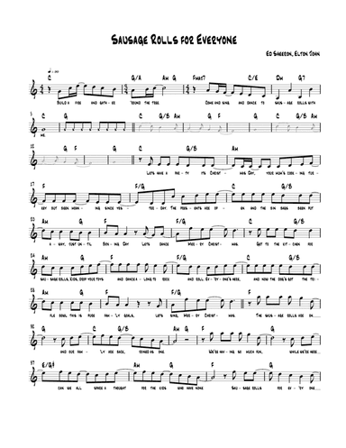 Sausage Rolls For Everyone (arr. Stephen McLoughlin)