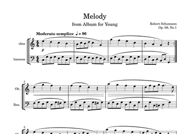 Melody (arr. Kin Leung)