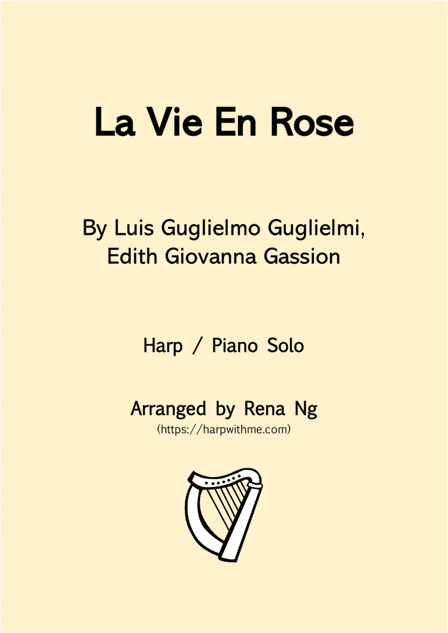 La Vie En Rose (elena Urioste And Tom Poster Version) (arr. Rena Ng)