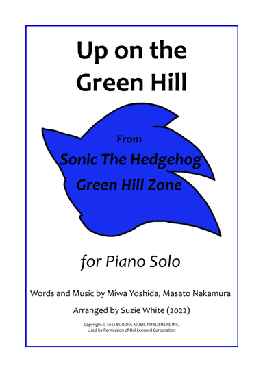 Up On The Green Hill From Sonic The Hedgehog Green Hill Zone (arr. Suzie White)