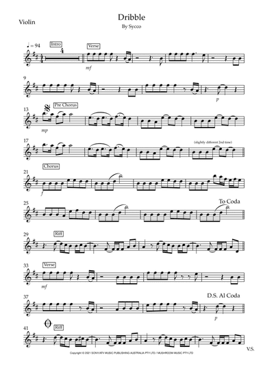 Dribble (arr. Matt Luff)