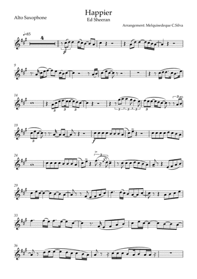 Happier (arr. Melquisedeque C.Silva)