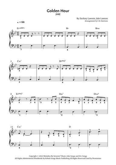 Golden Hour (arr. C. B. Harrison)