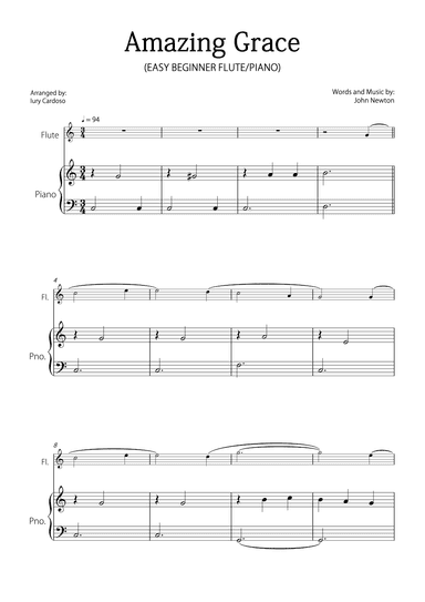 Amazing Grace (arr. Iury Cardoso)